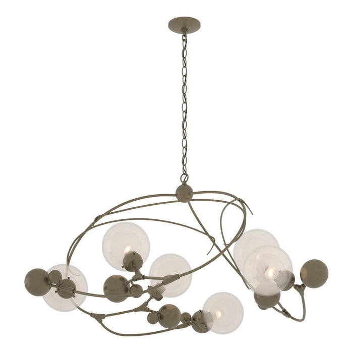 Sprig Circular Pendant in Soft Gold - 136421-SKT-84-WF0639 by Hubbardton Forge