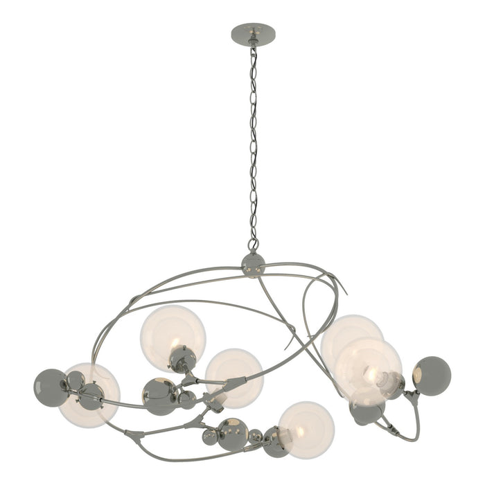 Sprig Circular Pendant in Sterling - 136421-SKT-85-WF0639 by Hubbardton Forge