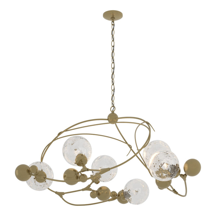 Sprig Circular Pendant in Modern Brass - 136421-SKT-86-LL0639 by Hubbardton Forge