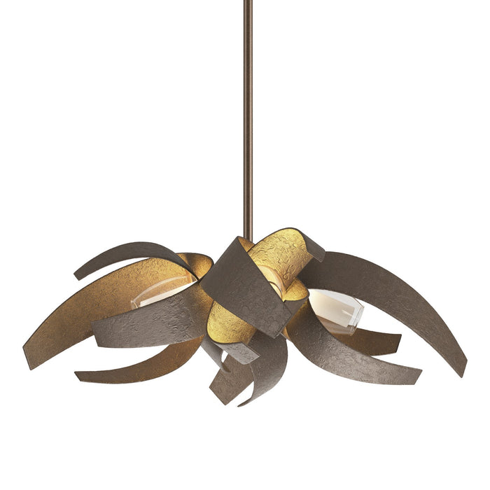 Corona Small Pendant in Bronze - 136500-SKT-MULT-05-YE0352 by Hubbardton Forge