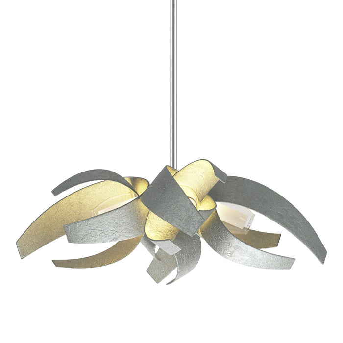 Corona Small Pendant in Vintage Platinum - 136500-SKT-MULT-82-YE0352 by Hubbardton Forge