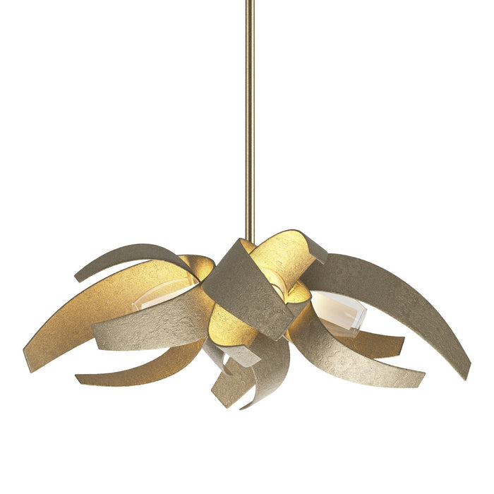 Corona Small Pendant in Soft Gold - 136500-SKT-MULT-84-YE0352 by Hubbardton Forge