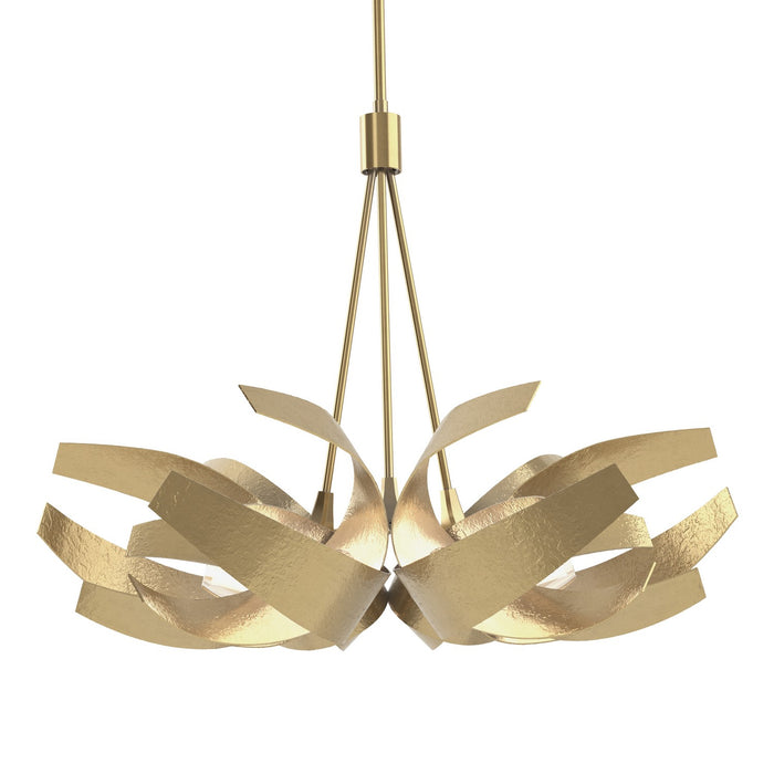 Corona Pendant in Modern Brass - 136501-SKT-MULT-86-YE0352 by Hubbardton Forge