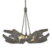 Corona Brass Accent Pendant in Natural Iron - 136502-SKT-MULT-20-BR-YE0352 by Hubbardton Forge