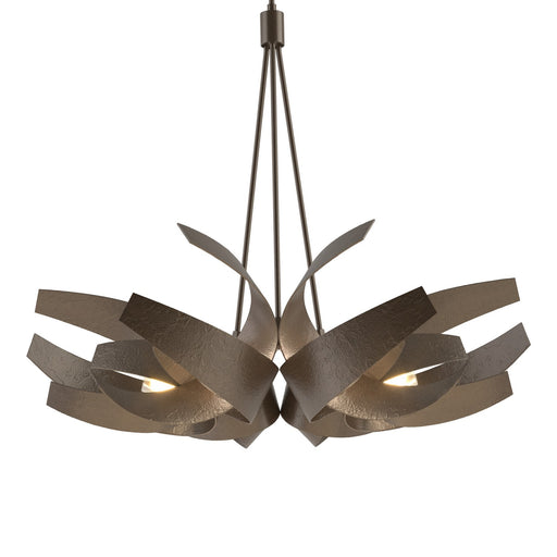 Corona Large Pendant in Bronze - 136505-SKT-MULT-05-YE0377 by Hubbardton Forge