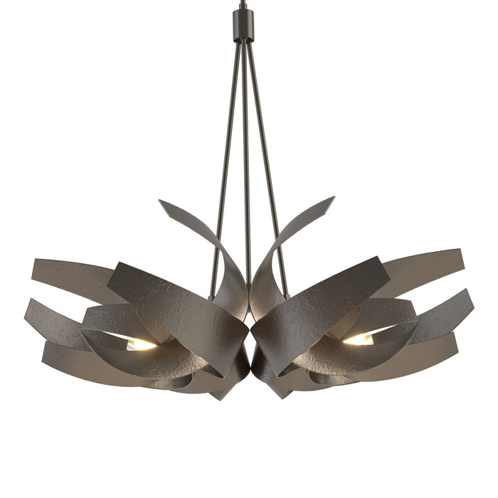 Corona Large Pendant in Oil Rubbed Bronze - 136505-SKT-MULT-14-YE0377 by Hubbardton Forge