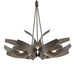 Corona Large Pendant in Oil Rubbed Bronze - 136505-SKT-MULT-14-YE0377 by Hubbardton Forge