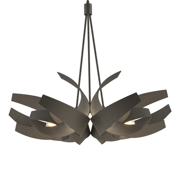 Corona Large Pendant in Natural Iron - 136505-SKT-MULT-20-YE0377 by Hubbardton Forge