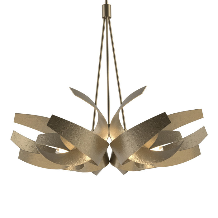 Corona Large Pendant in Soft Gold - 136505-SKT-MULT-84-YE0377 by Hubbardton Forge