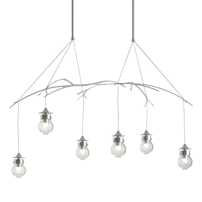 Kiwi Pendant in Vintage Platinum - 136560-SKT-STND-82-ZM0565 by Hubbardton Forge