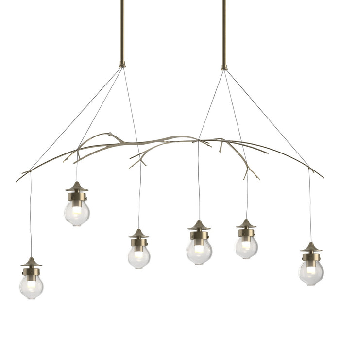 Kiwi Pendant in Soft Gold - 136560-SKT-STND-84-ZM0565 by Hubbardton Forge