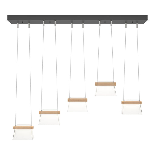 More Cowbell LED Pendant in Black - 136570-LED-STND-10-WD-ZM0560 by Hubbardton Forge