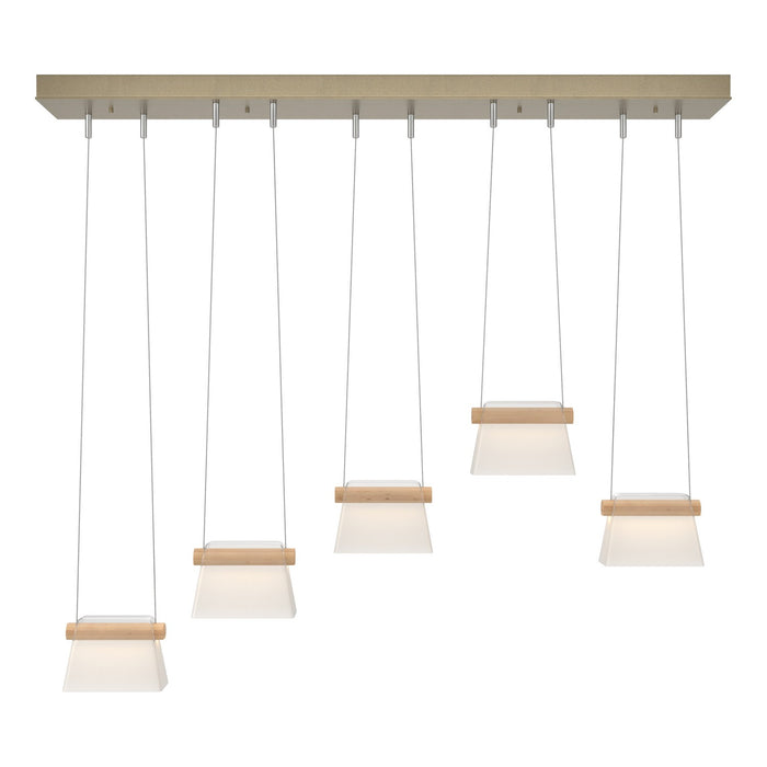 More Cowbell LED Pendant in Soft Gold - 136570-LED-STND-84-WD-YE0560 by Hubbardton Forge