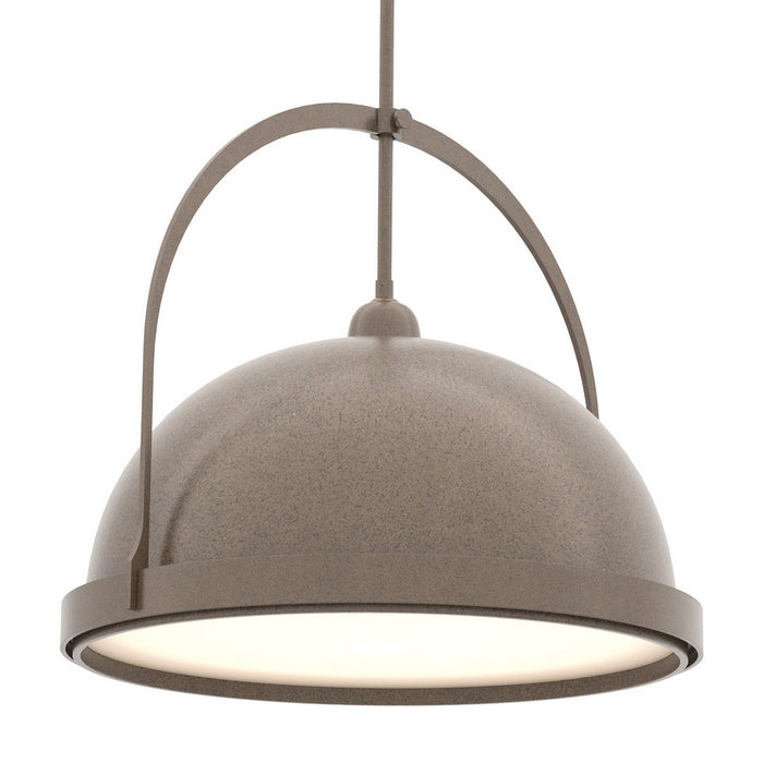 Atlas Large Pendant in Bronze with Bronze Accent - 137462-SKT-MULT-05-05 by Hubbardton Forge