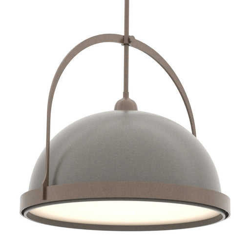 Atlas Large Pendant in Bronze with Dark Smoke Accent - 137462-SKT-MULT-05-07 by Hubbardton Forge