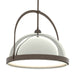 Atlas Large Pendant in Bronze with Sterling Accent - 137462-SKT-MULT-05-85 by Hubbardton Forge