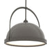 Atlas Large Pendant in Dark Smoke with Dark Smoke Accent - 137462-SKT-MULT-07-07 by Hubbardton Forge