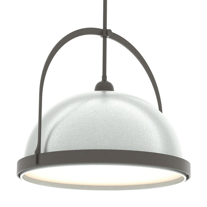 Atlas Large Pendant in Dark Smoke with Vintage Platinum Accent - 137462-SKT-MULT-07-82 by Hubbardton Forge