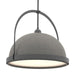 Atlas Large Pendant in Black with Natural Iron Accent - 137462-SKT-MULT-10-20 by Hubbardton Forge