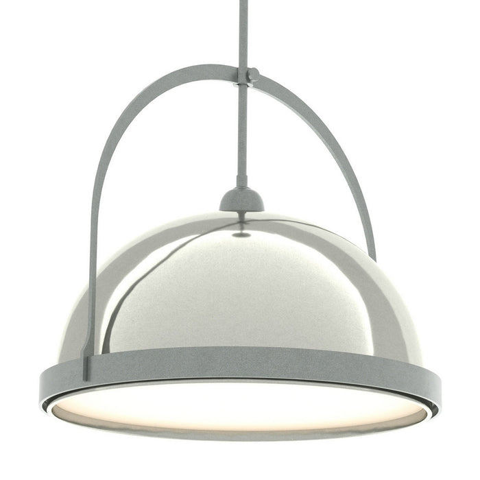 Atlas Large Pendant in Vintage Platinum with Sterling Accent - 137462-SKT-MULT-82-85 by Hubbardton Forge