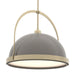 Atlas Large Pendant in Soft Gold with Dark Smoke Accent - 137462-SKT-MULT-84-07 by Hubbardton Forge