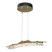 Glissade LED Pendant in Modern Brass - 137585-LED-STND-86-ZM0747 by Hubbardton Forge