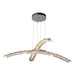 Glissade Double Large LED Pendant in Sterling - 137587-LED-STND-85-ZM0749 by Hubbardton Forge