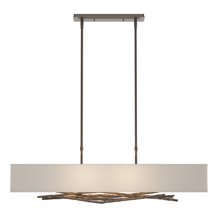 Brindille Pendant in Bronze - 137660-SKT-STND-05-SE4298 by Hubbardton Forge