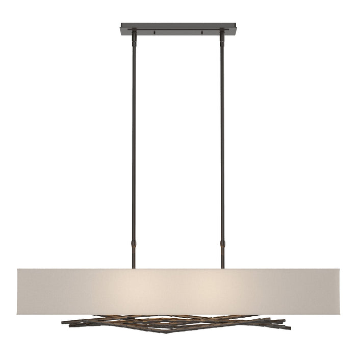 Brindille Pendant in Oil Rubbed Bronze - 137660-SKT-STND-14-SE4298 by Hubbardton Forge