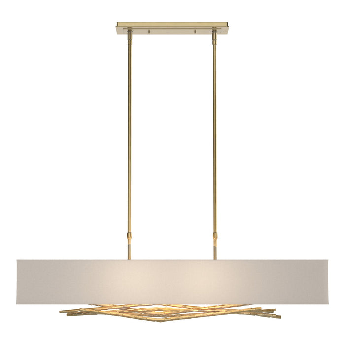 Brindille Pendant in Modern Brass - 137660-SKT-STND-86-SE4298 by Hubbardton Forge