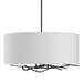 Brindille Drum Shade Pendant in Oil Rubbed Bronze - 137665-SKT-MULT-14-SF2201 by Hubbardton Forge