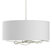 Brindille Drum Shade Pendant in Sterling - 137665-SKT-MULT-85-SF2201 by Hubbardton Forge