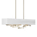 Cavaletti Pendant in Soft Gold - 137670-SKT-STND-84-SF4298 by Hubbardton Forge