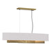 Oceanus Pendant in Modern Brass - 137675-SKT-STND-86-SE4279 by Hubbardton Forge