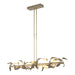 Folio Large LED Pendant in Soft Gold - 137689-LED-STND-84 by Hubbardton Forge