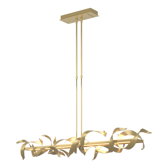 Folio Large LED Pendant in Modern Brass - 137689-LED-STND-86 by Hubbardton Forge