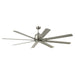 310275NI - Breda 75" Ceiling Fan in Brushed Nickel by Kichler Lighting