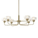 Nola Pendant in Soft Gold - 137840-SKT-MULT-84-YE0592 by Hubbardton Forge