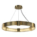 Aura Pendant in Modern Brass - 138585-SKT-STND-86-ZM0399 by Hubbardton Forge