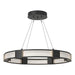 Aura Glass Pendant in Black - 138588-SKT-STND-10-FD0399 by Hubbardton Forge