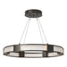 Aura Glass Pendant in Oil Rubbed Bronze - 138588-SKT-STND-14-FD0399 by Hubbardton Forge