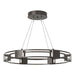 Aura Glass Pendant in Oil Rubbed Bronze - 138588-SKT-STND-14-II0399 by Hubbardton Forge