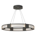 Aura Glass Pendant in Natural Iron - 138588-SKT-STND-20-FD0399 by Hubbardton Forge