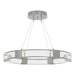 Aura Glass Pendant in Vintage Platinum - 138588-SKT-STND-82-II0399 by Hubbardton Forge