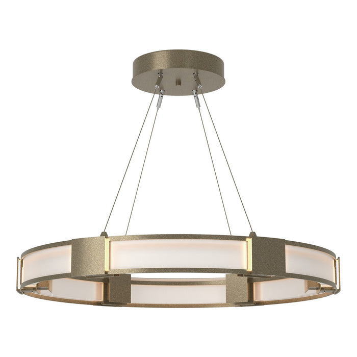 Aura Glass Pendant in Soft Gold - 138588-SKT-STND-84-FD0399 by Hubbardton Forge