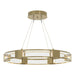 Aura Glass Pendant in Modern Brass - 138588-SKT-STND-86-II0399 by Hubbardton Forge