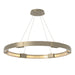 Aura Large LED Pendant in Soft Gold - 138589-SKT-STND-84-ZM0394 by Hubbardton Forge