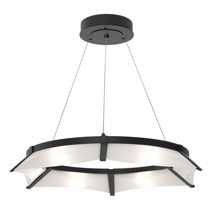 Bento LED Pendant in Black - 138650-LED-STND-10-SH1974 by Hubbardton Forge