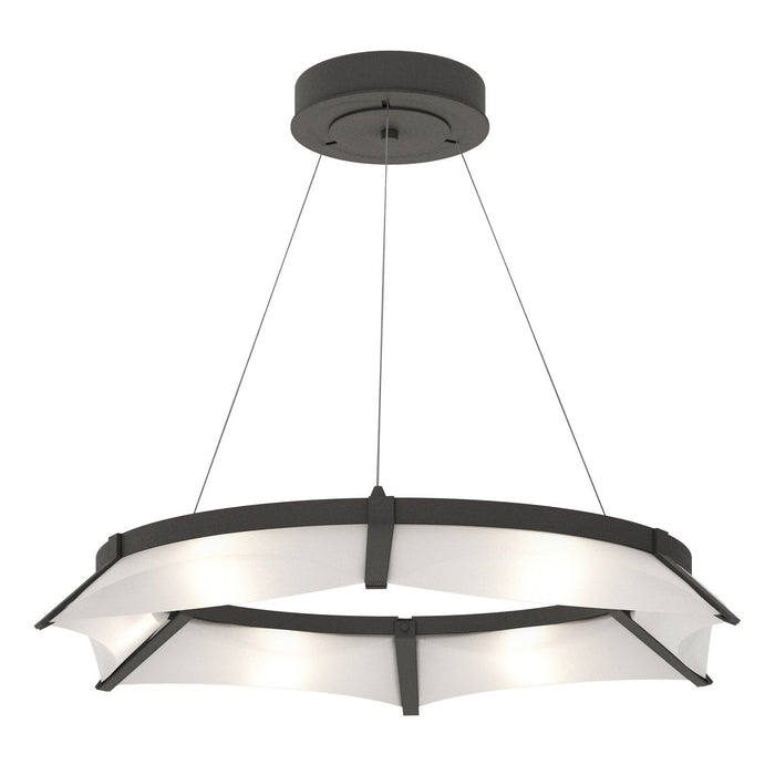 Bento LED Pendant in Natural Iron - 138650-LED-STND-20-SH1974 by Hubbardton Forge