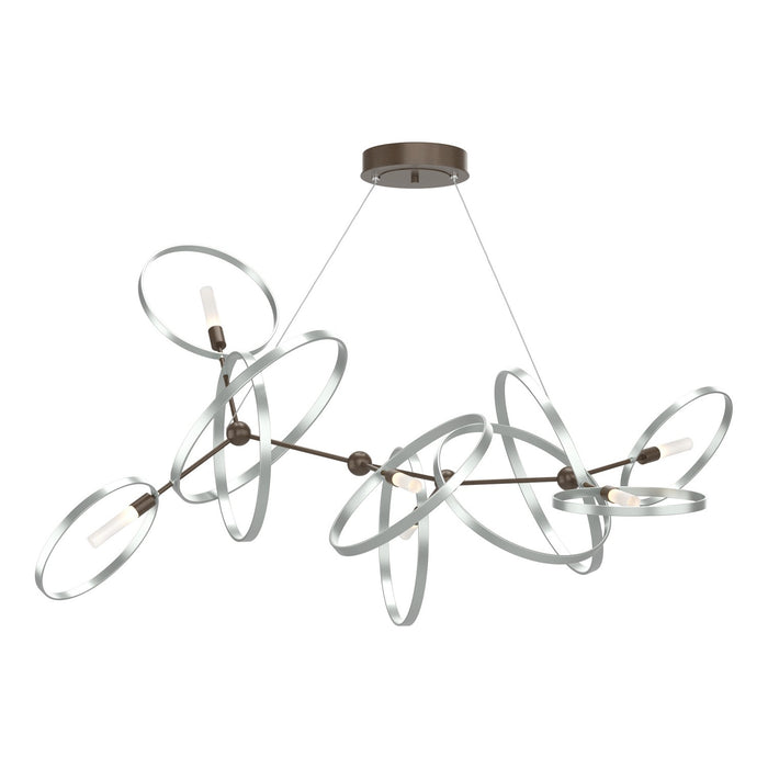 Celesse Pendant in Bronze with Vintage Platinum Accent - 138920-SKT-STND-05-82 by Hubbardton Forge